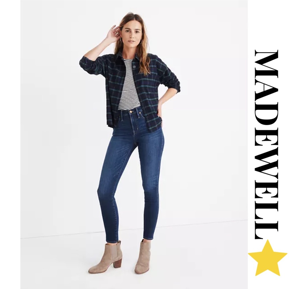 Madewell 9” mid-rise skinny jeans